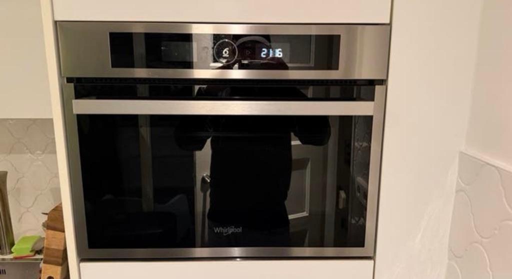 Whirlpool combi magnetron/oven  45x60, Witgoed en Apparatuur, Ovens, Ophalen, 45 tot 50 cm, Whirlpool, Gebruikt
