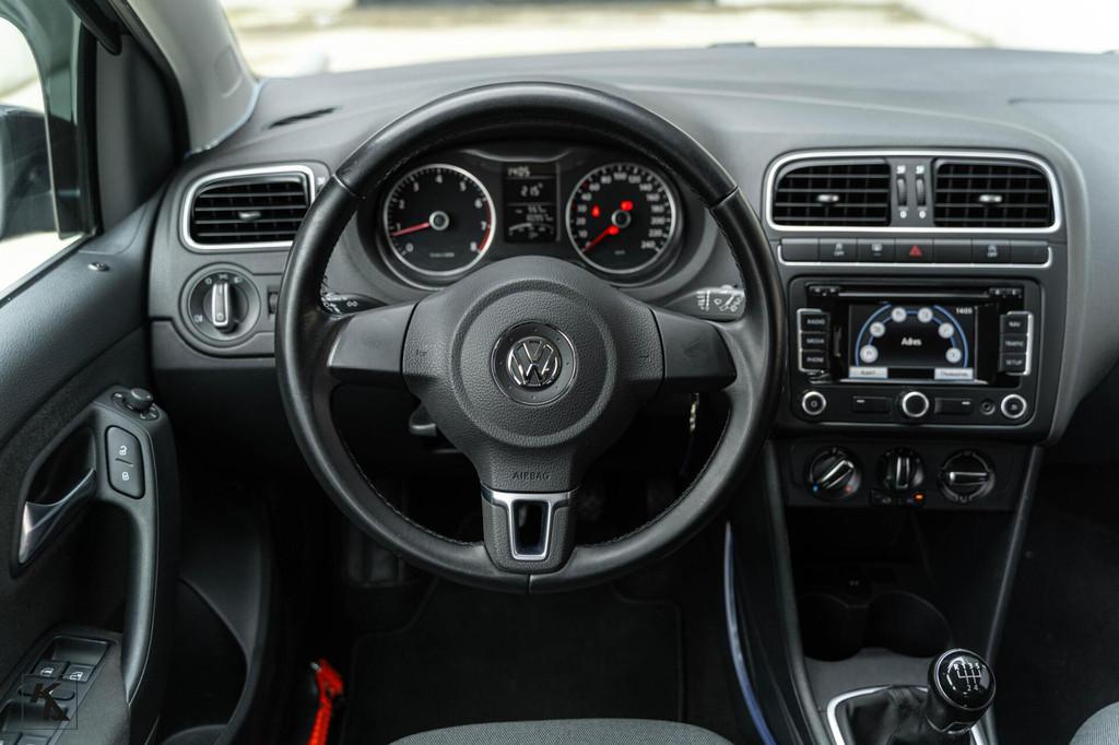 Volkswagen Polo 1.2 TSI 2013 | WRC BBS | Edition NL- Lage KM, Voorwielaandrijving, Stof, Zwart, 4 cilinders