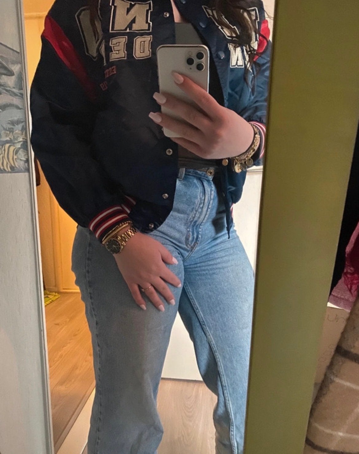 Bershka jasje maat M, Ophalen of Verzenden, Gedragen, Maat 38/40 (M), Blauw
