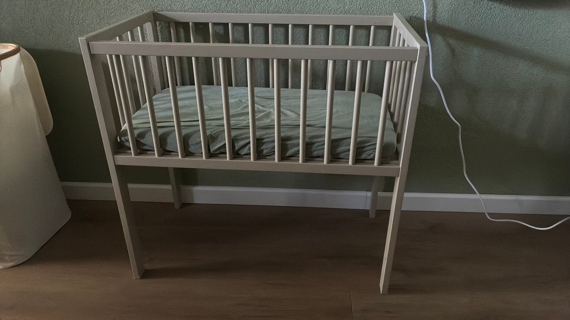 Co sleeper, Ophalen, Wieg