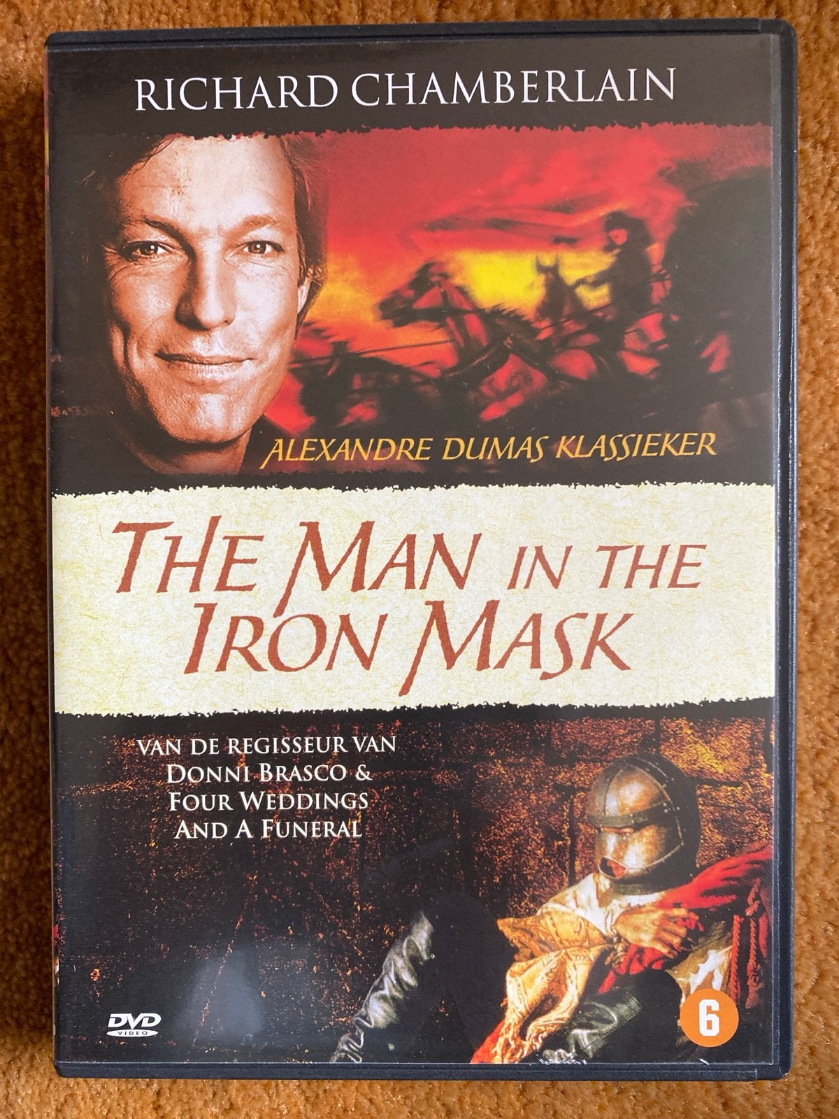 The Man in the Iron Mask - Alexandre Dumas Klassieker DVD, Gebruikt, Historisch of Kostuumdrama, Ophalen of Verzenden, Vanaf 6 jaar