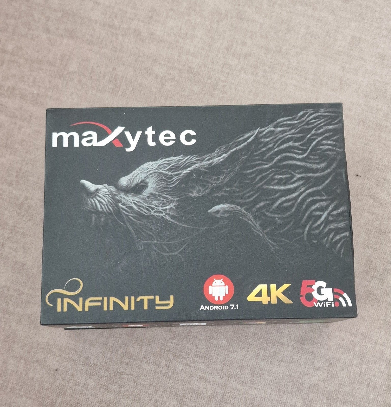 Maxytec Infinity 4K mediaplayer 5G Android, Ophalen of Verzenden, Zo goed als nieuw