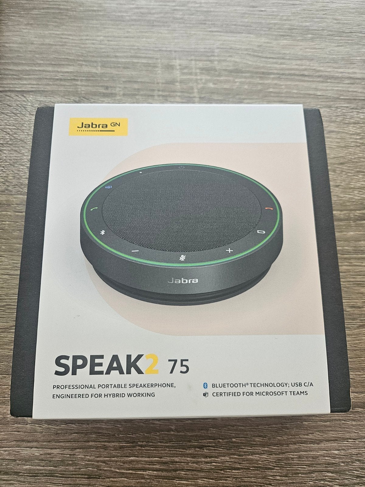 Jabra Speak2 75 Professionele Draagbare Speakerphone, Audio, Tv en Foto, Luidsprekers, Overige merken, Bluetooth, Nieuw, Ophalen of Verzenden
