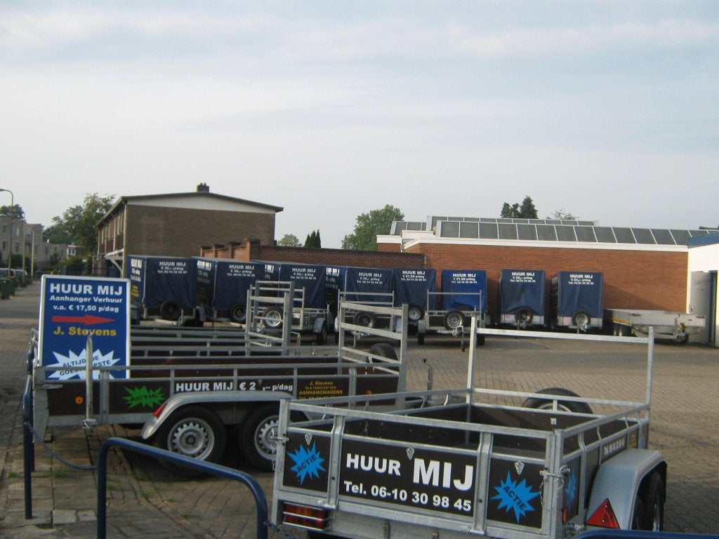 ANSSEMS ALU AANHANGER, Auto diversen, Aanhangers en Bagagewagens, Gebruikt