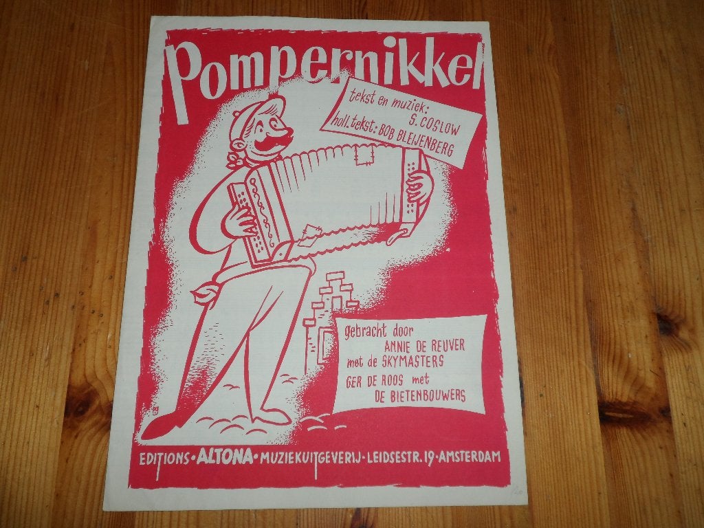 Pompernikkel - s. Coslow, Gebruikt, Gitaar, Ophalen of Verzenden, Artiest of Componist