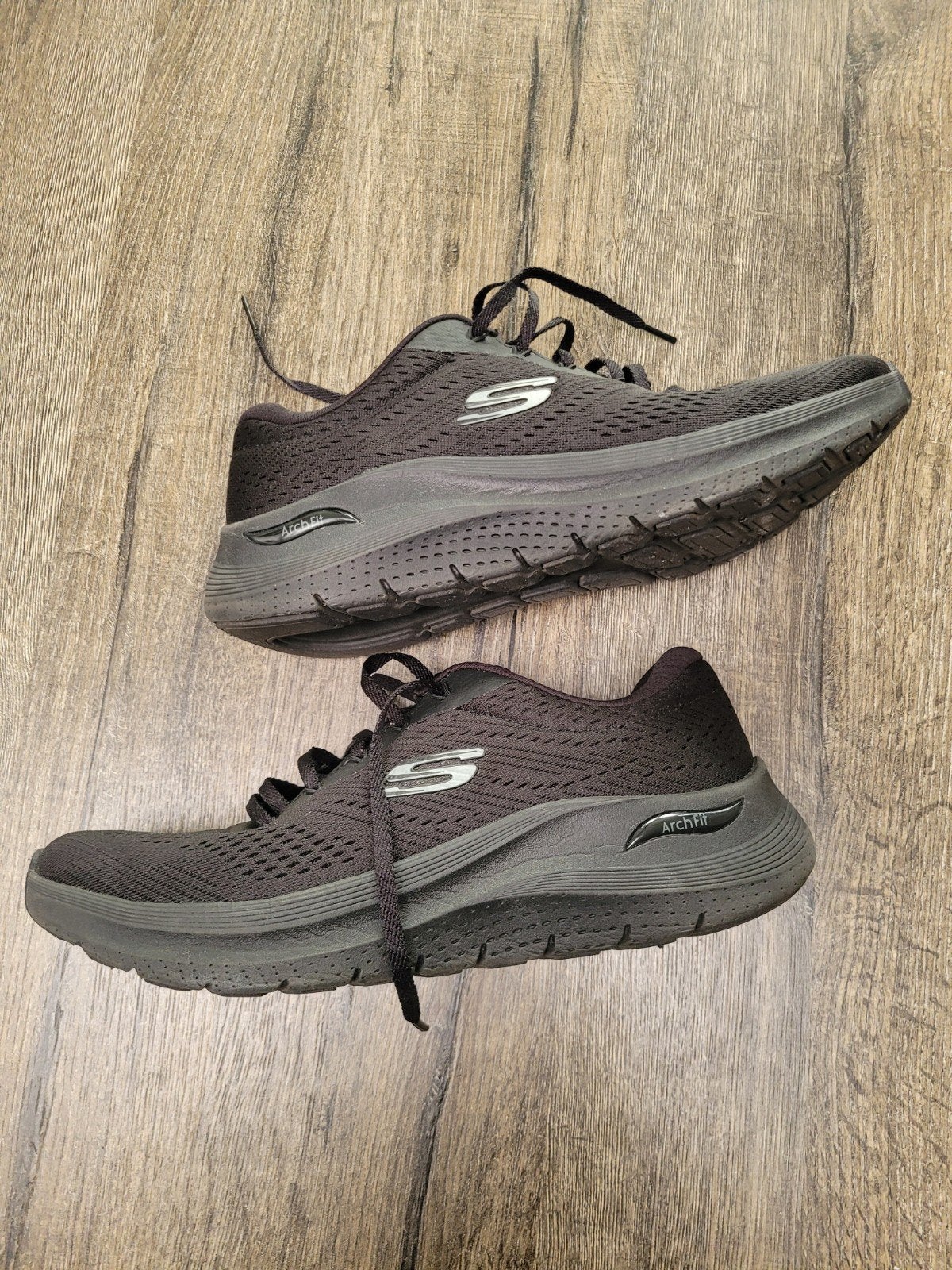 Skechers schoenen, Kleding | Dames, Ophalen of Verzenden, Zo goed als nieuw, Zwart, Sneakers of Gympen