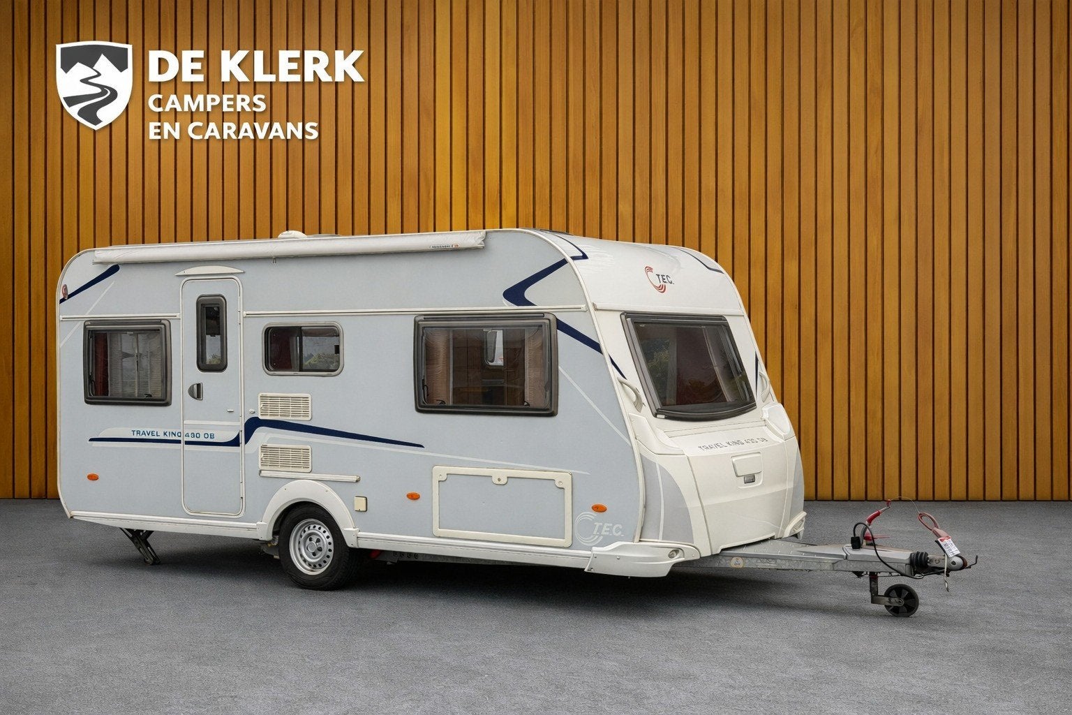 TEC Travel King 430 DB (bj 2009), Caravans en Kamperen, T.E.C., Bedrijf, Info@deklerkcaravans.nl, Klerk Caravans, de