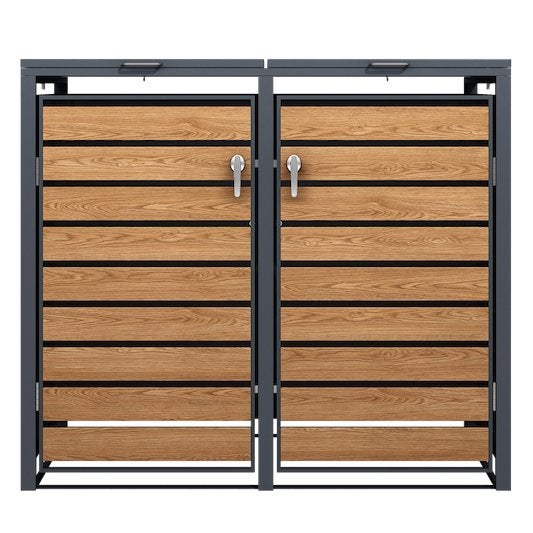 Foto 3 van Kliko ombouw | tuinkast | 2x 240 liter | Prijs €375 | Nieuw