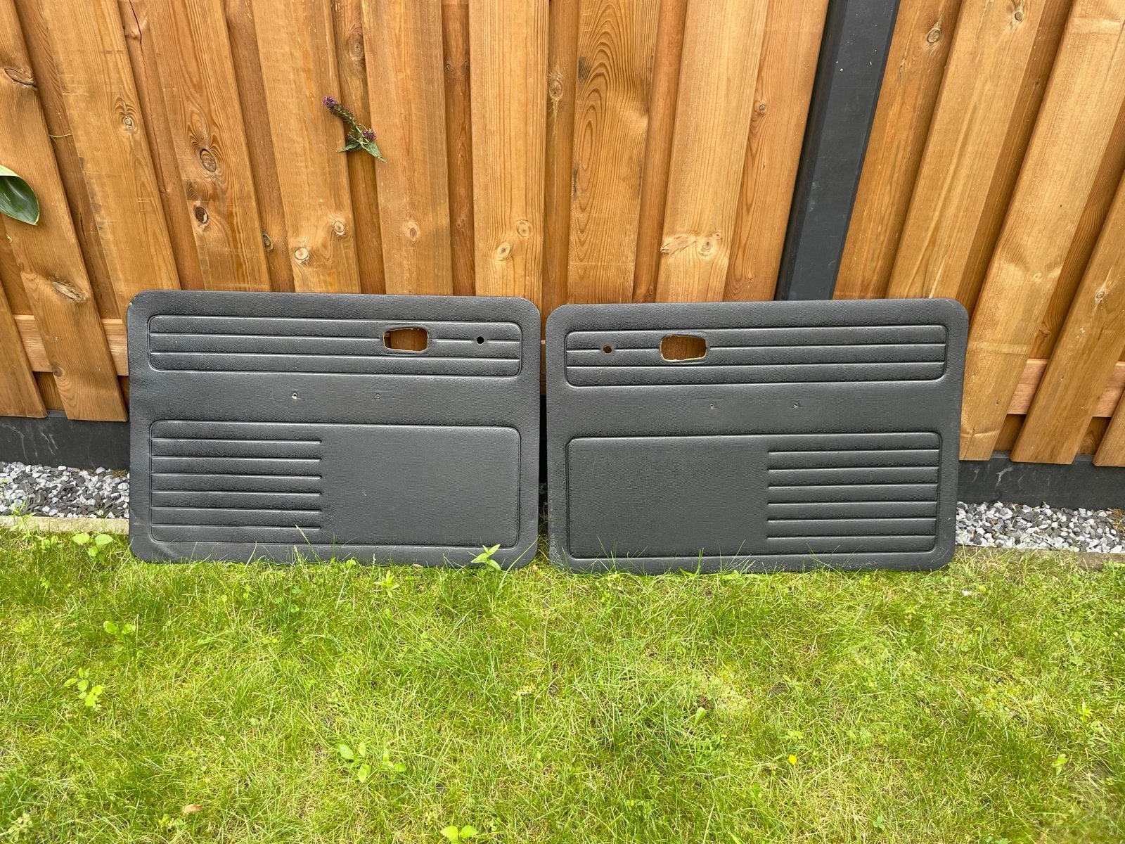 Portierbekleding zwart Kever 1303 voorportieren, Auto-onderdelen, Interieur en Bekleding, Ophalen of Verzenden, Gebruikt, Volkswagen