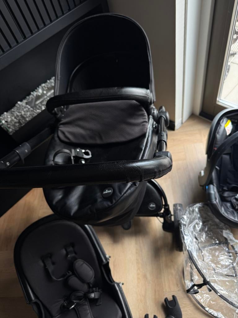 Mima Xari kinderwagen met accessoires, Gebruikt, Combiwagen, Met autostoeltje, Ophalen