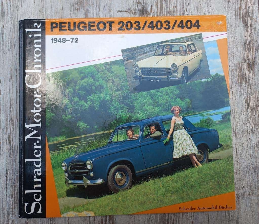 Peugeot 203, 403, 404, 1948-72.-Zeichner,W., Zeichner,W., Ophalen of Verzenden, Zo goed als nieuw, Peugeot