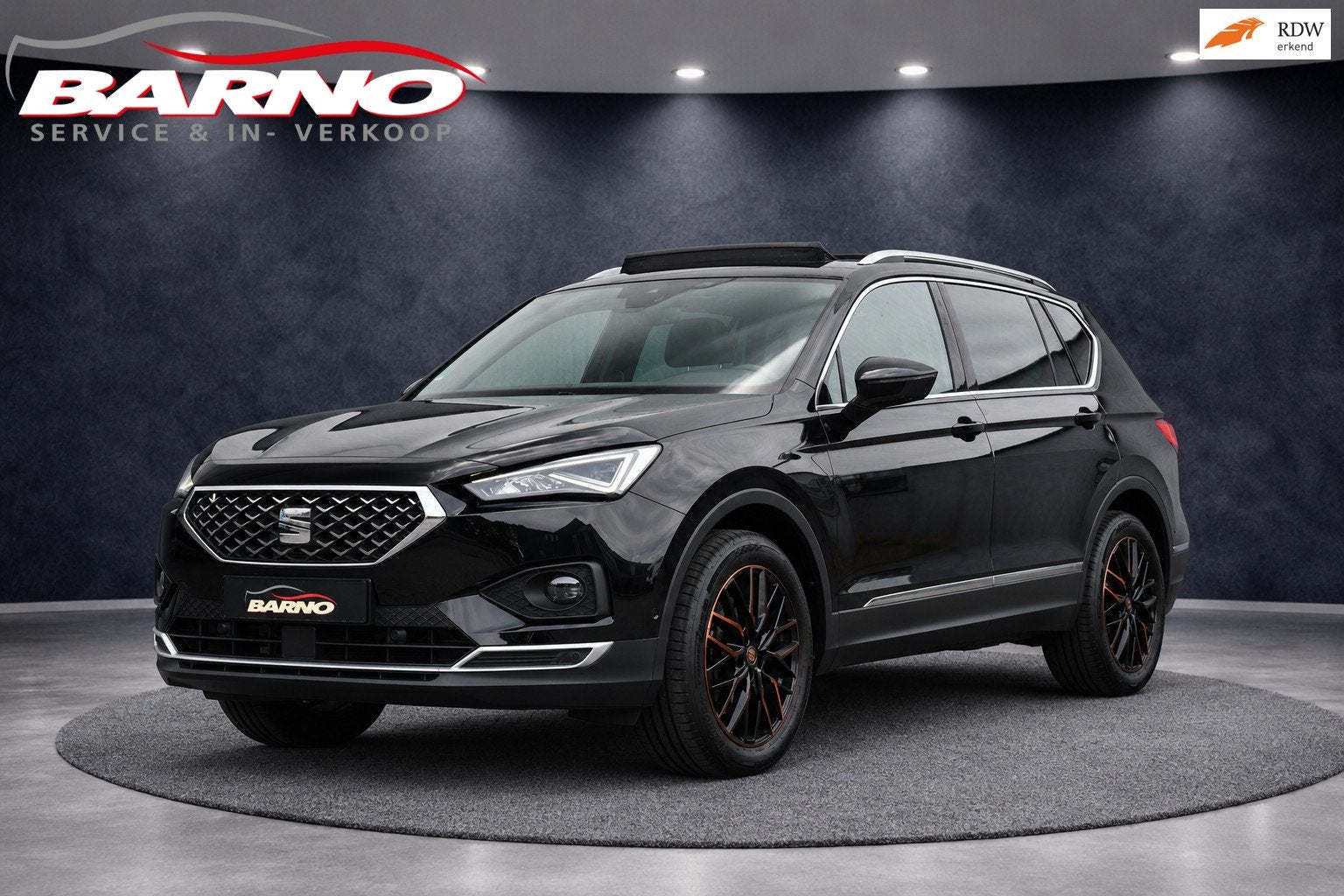 SEAT Tarraco 2.0 TSI 4DRIVE Xcellence Pano|Virtual, Automaat, Huisgarantie, Zwart, Bedrijf