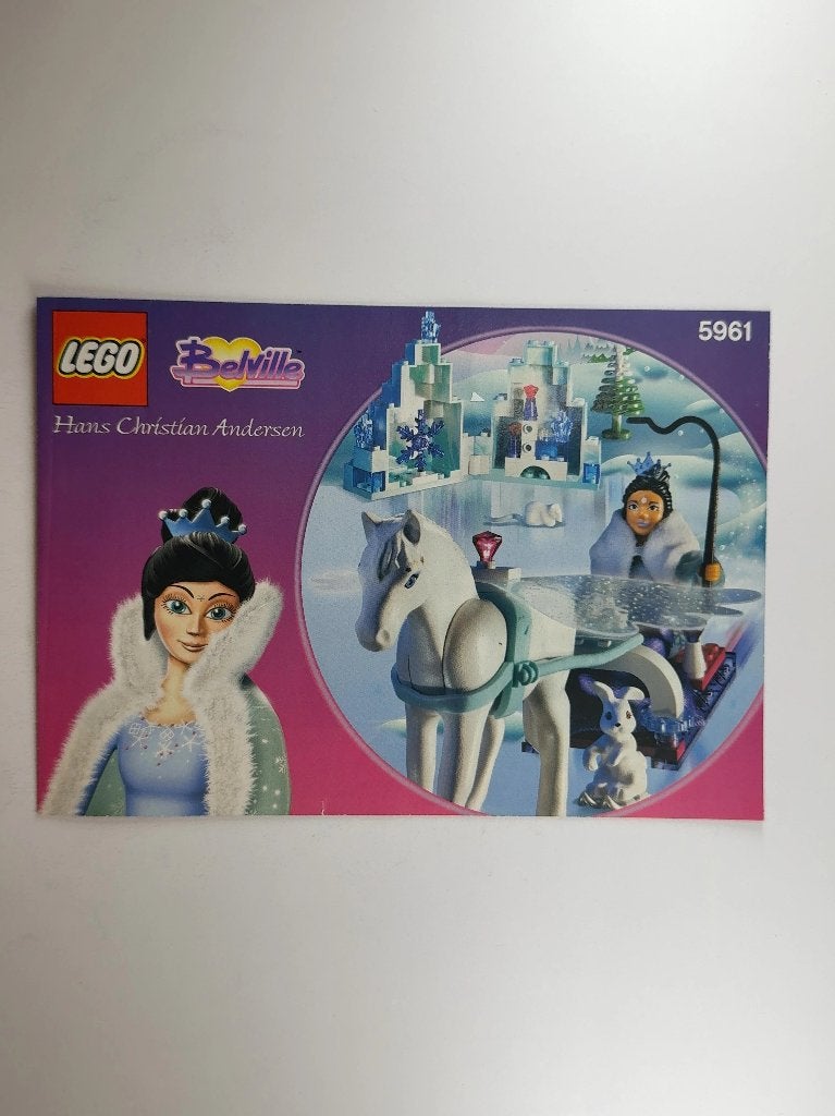 LEGO Belville 5961 (Instructions) for Set 5961 Snow Queen, Gebruikt, Overige thema's, Lego, Overige typen