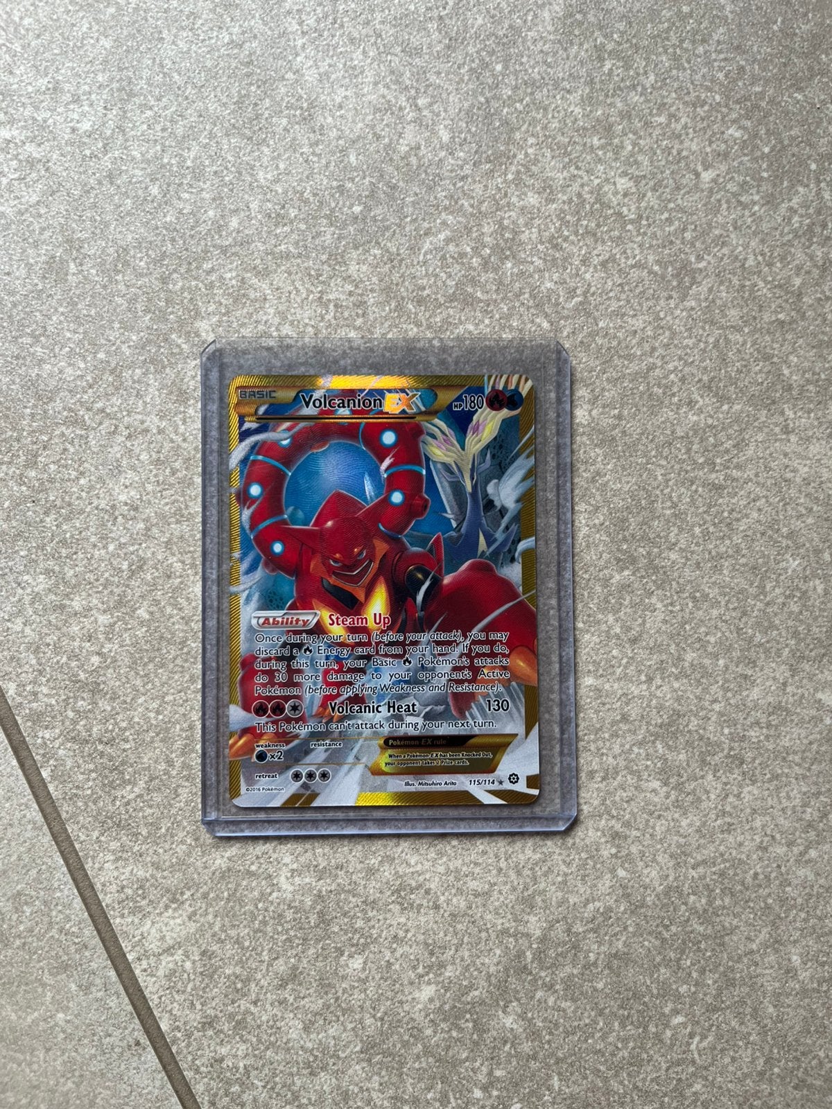 Volcanion ex 115/114 MINT, Ophalen of Verzenden, Zo goed als nieuw