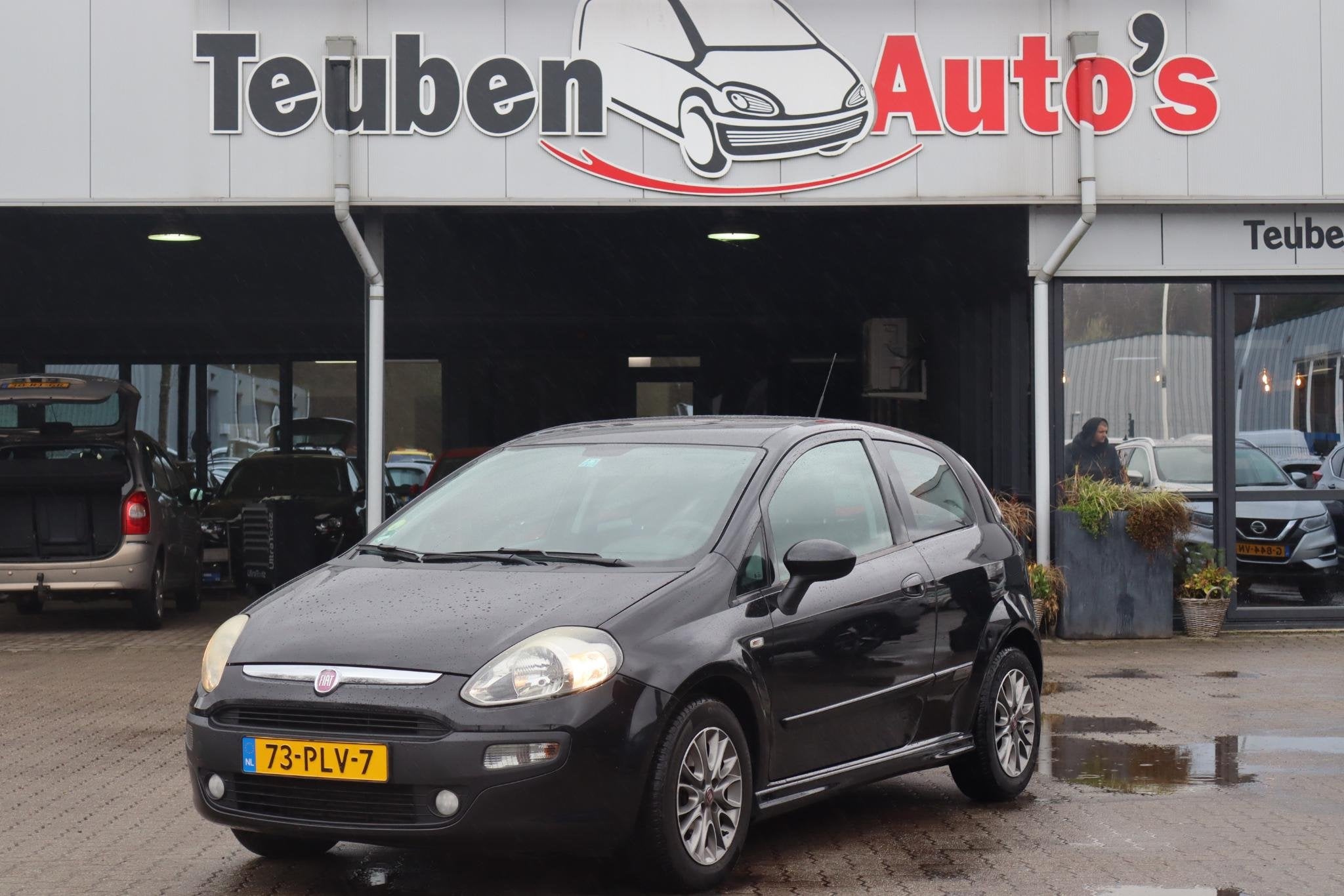 Fiat Punto Evo 1.3 M-Jet Dynamic Airco, Cruise control, Trek, Auto's, Voorwielaandrijving, Euro 5, Gebruikt, 4 cilinders