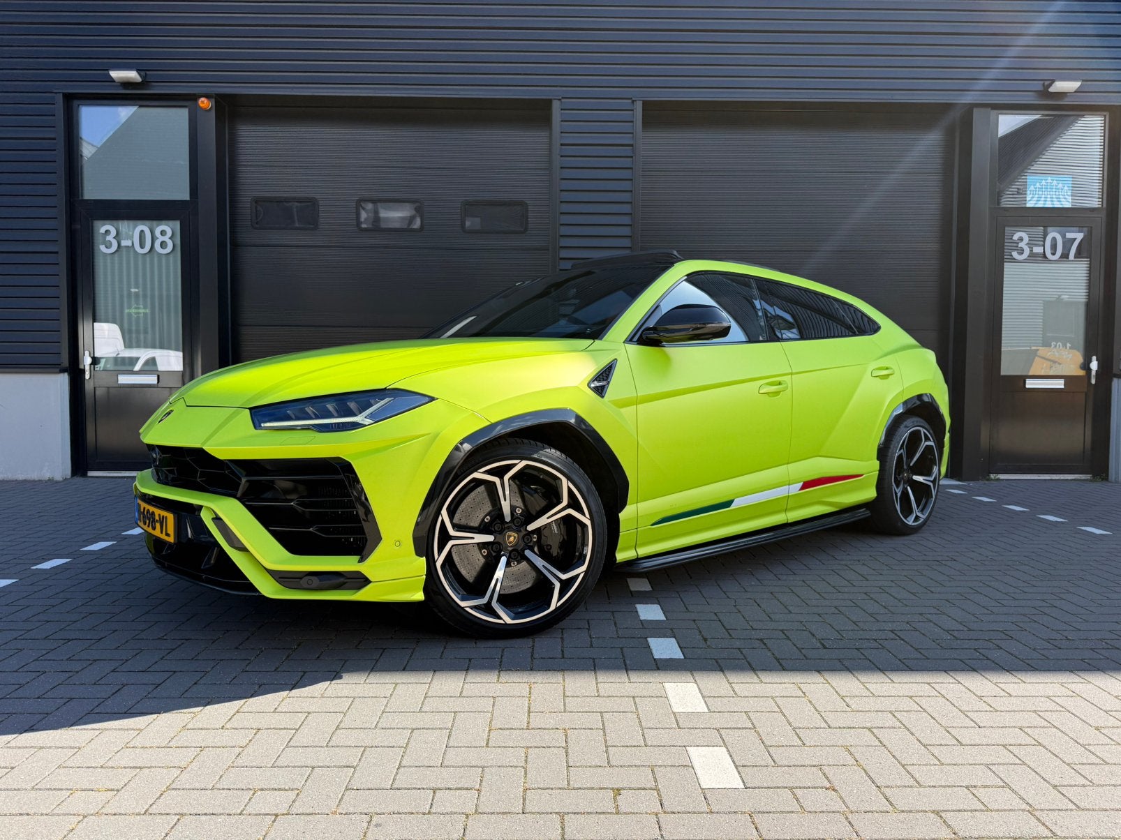 Lamborghini Urus 4.0 650pk 2018 94dkm B&O head-up panorama, Auto's, Lamborghini, Automaat, Urus, 4 stoelen, Leder