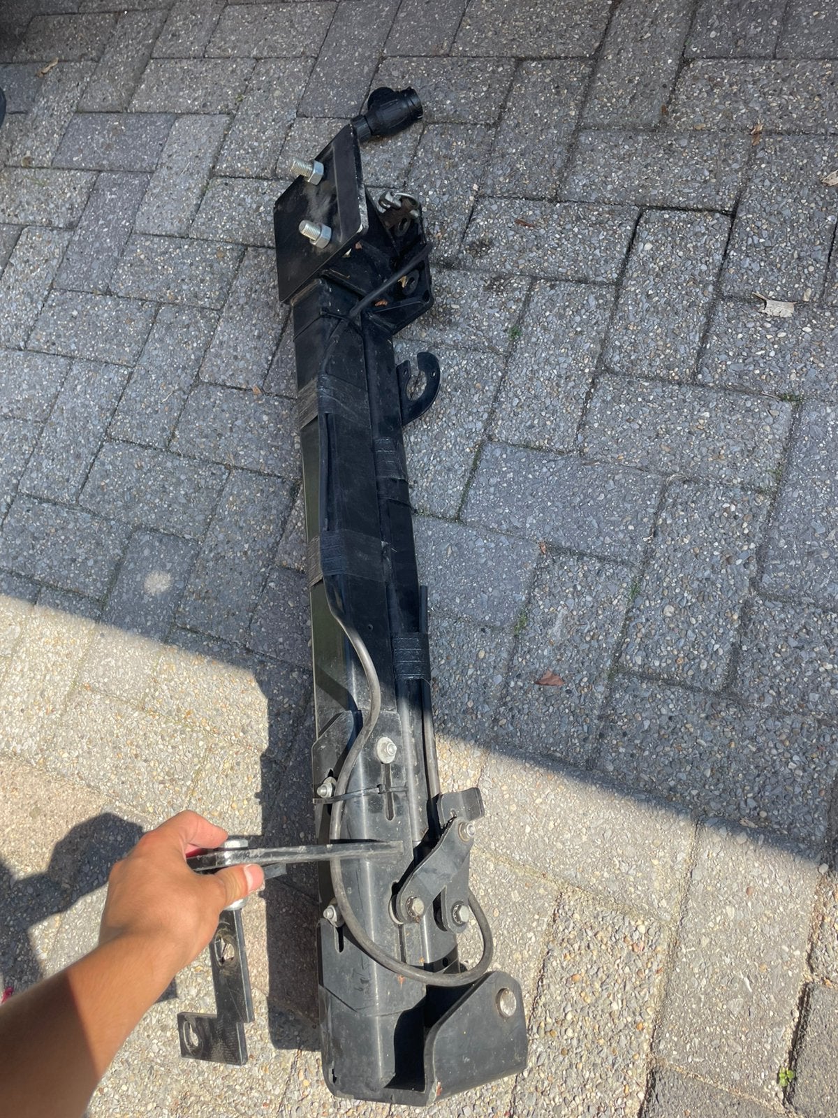 Carevan fietsen drager, Ophalen, Gebruikt, Trekhaakdrager