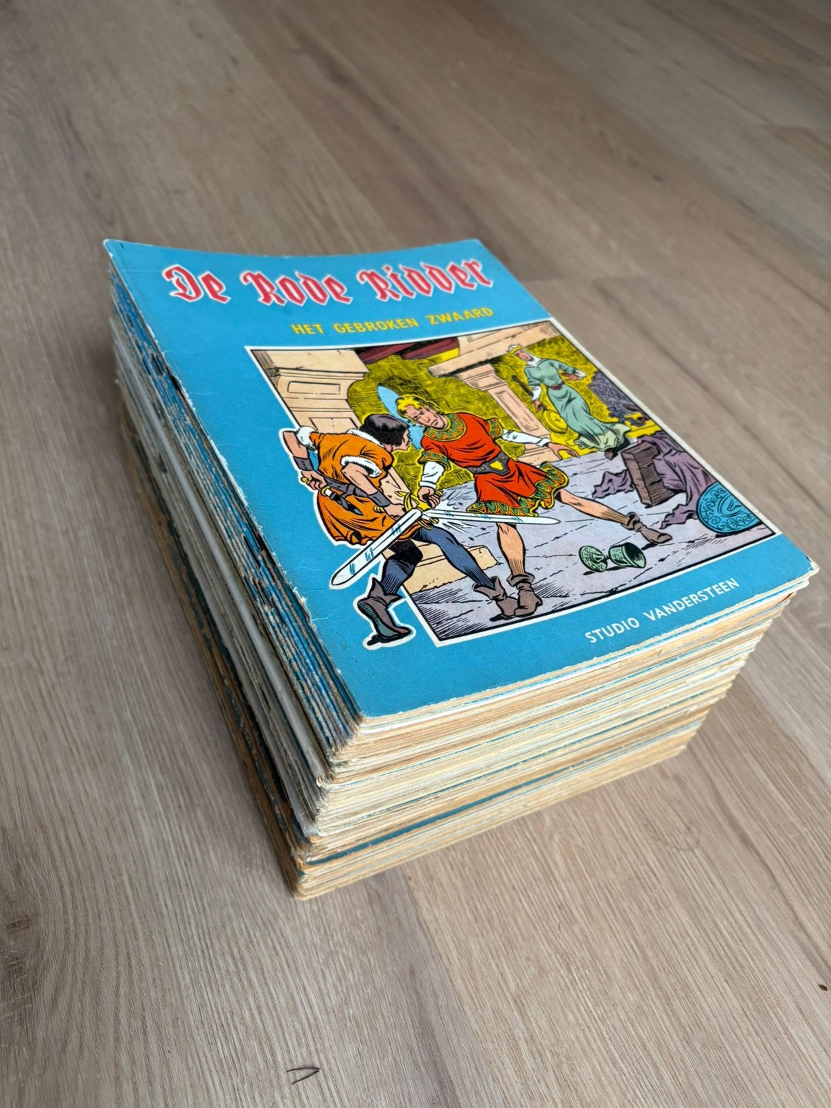De Rode Ridder (43x) eerste en vroege drukken, Meerdere stripboeken, Ophalen of Verzenden, Gelezen
