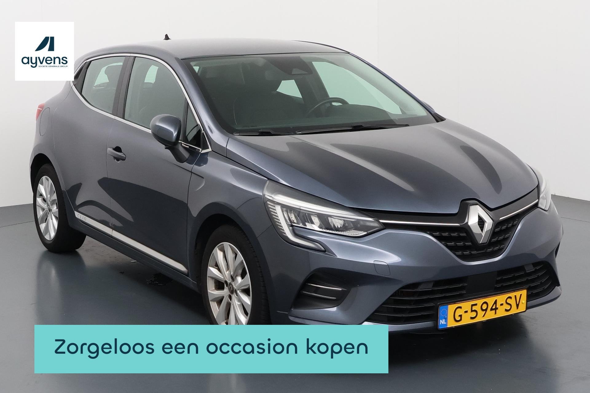 Renault Clio 1.0 TCe Intens Stijlvol en comfortabel voor elk, Auto's, Voorwielaandrijving, 101 pk, Gebruikt, Euro 6