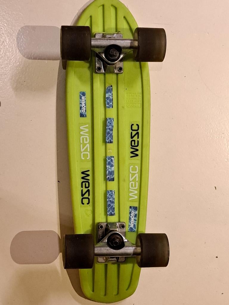 Globe retro mini lime skate board, Ophalen of Verzenden, Gebruikt