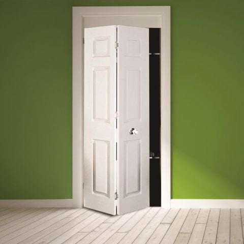 Bi-Fold Deur Hardware Set - Nieuw Track Systeem, Doe-het-zelf en Verbouw, Deuren en Horren, Ophalen, 80 tot 100 cm, Binnendeur