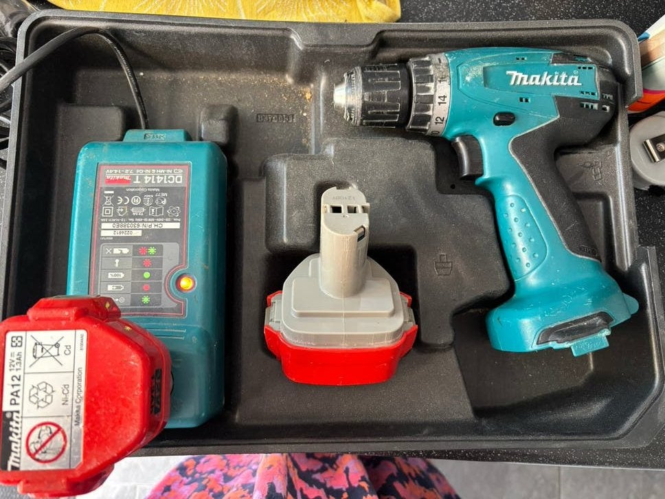 Makita boormachine, Ophalen, Gebruikt, Boormachine