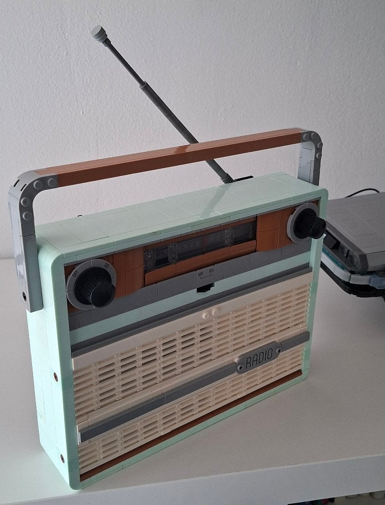 Retro radio bouwstenen, Ophalen of Verzenden, Zo goed als nieuw, Overige merken