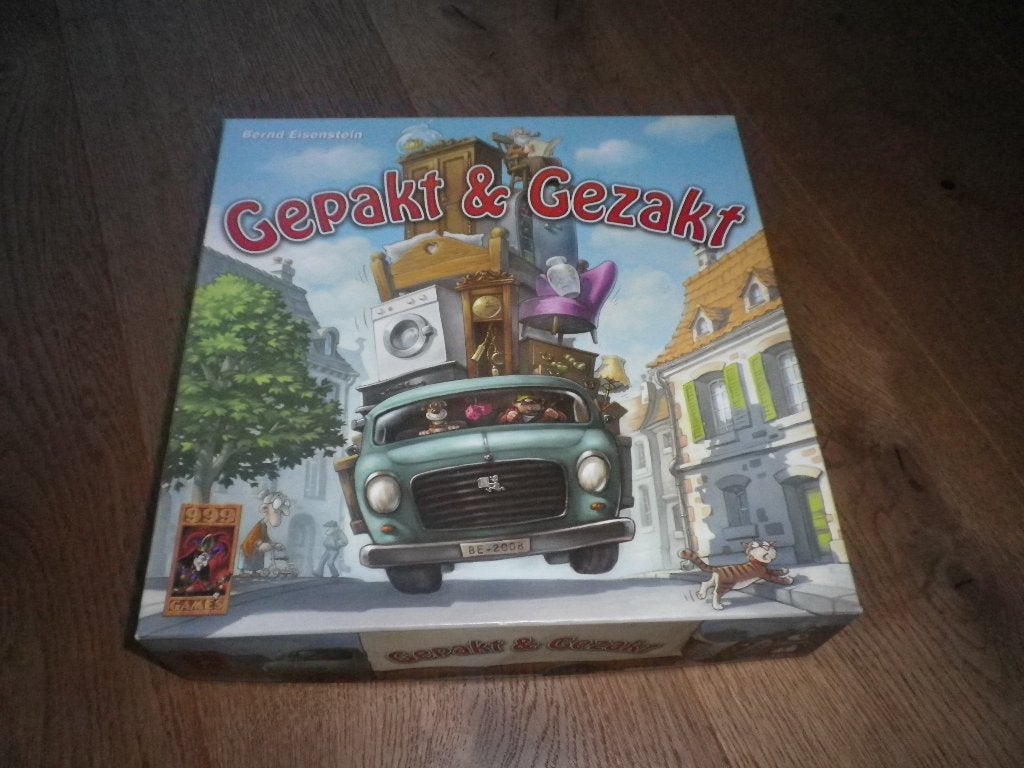 Gepakt en gezakt 999 spel, Ophalen, Zo goed als nieuw, 999 Games