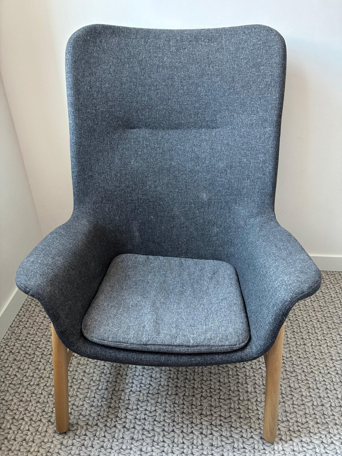 IKEA Vedbo fauteuil - ideaal voor kinder- of babykamer, Ophalen, Gebruikt, 75 tot 100 cm, Stof