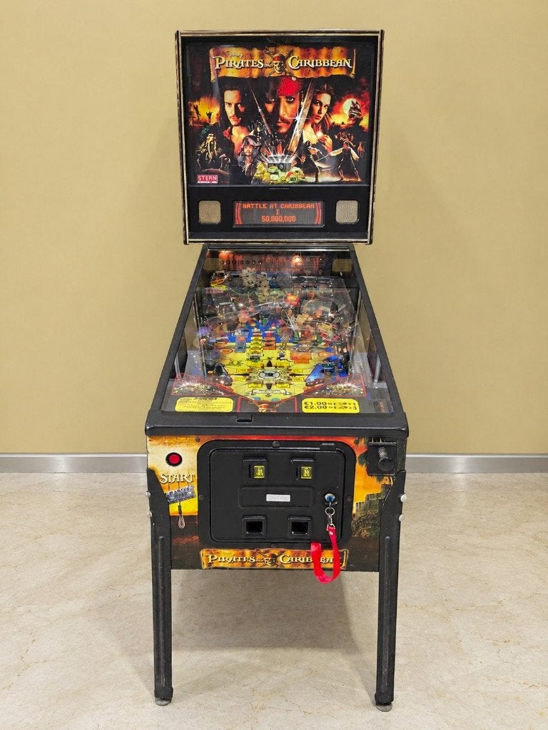 Pirates Of The Caribbean Stern Pinball Flipper, Verzamelen, Verzenden, Gebruikt, Flipperkast, Stern