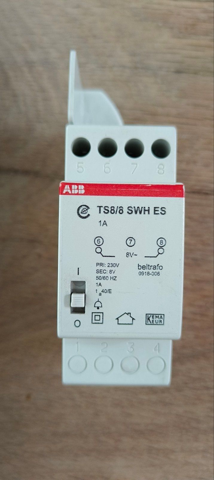 ABB beltransformator TS8/8 SWM ES, Ophalen of Verzenden