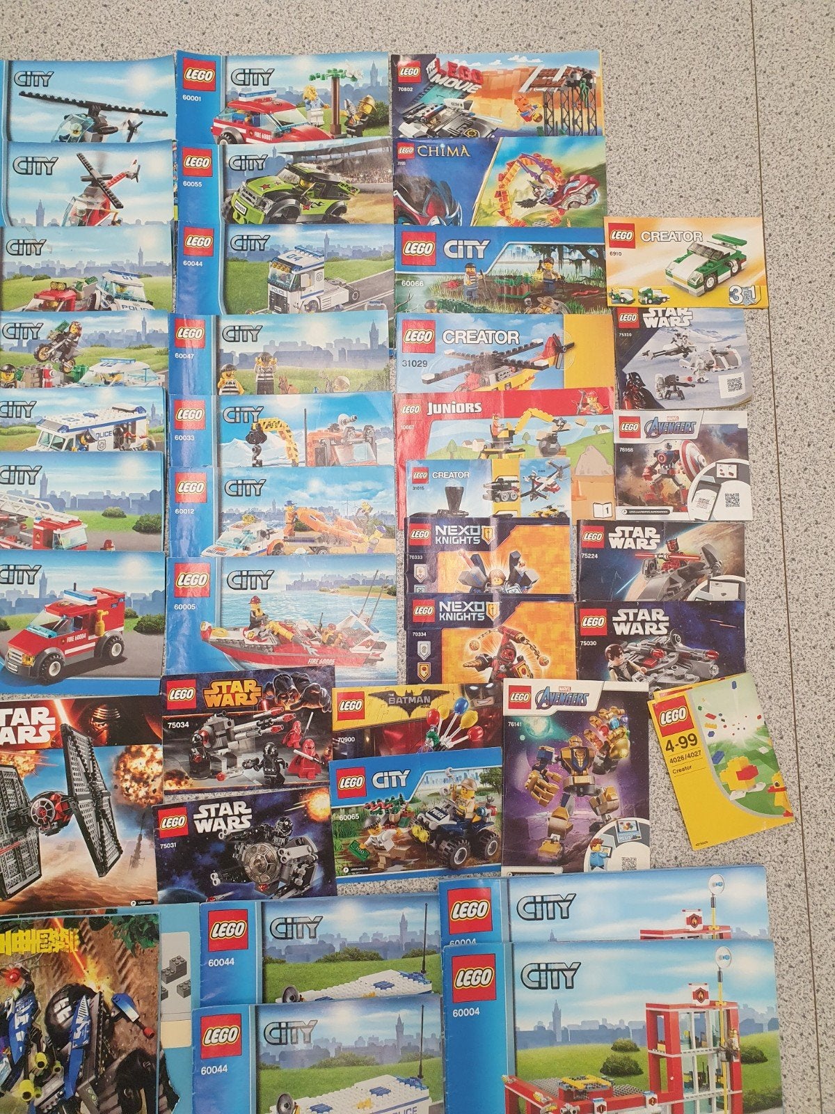 komplete Lego city, Ophalen, Gebruikt
