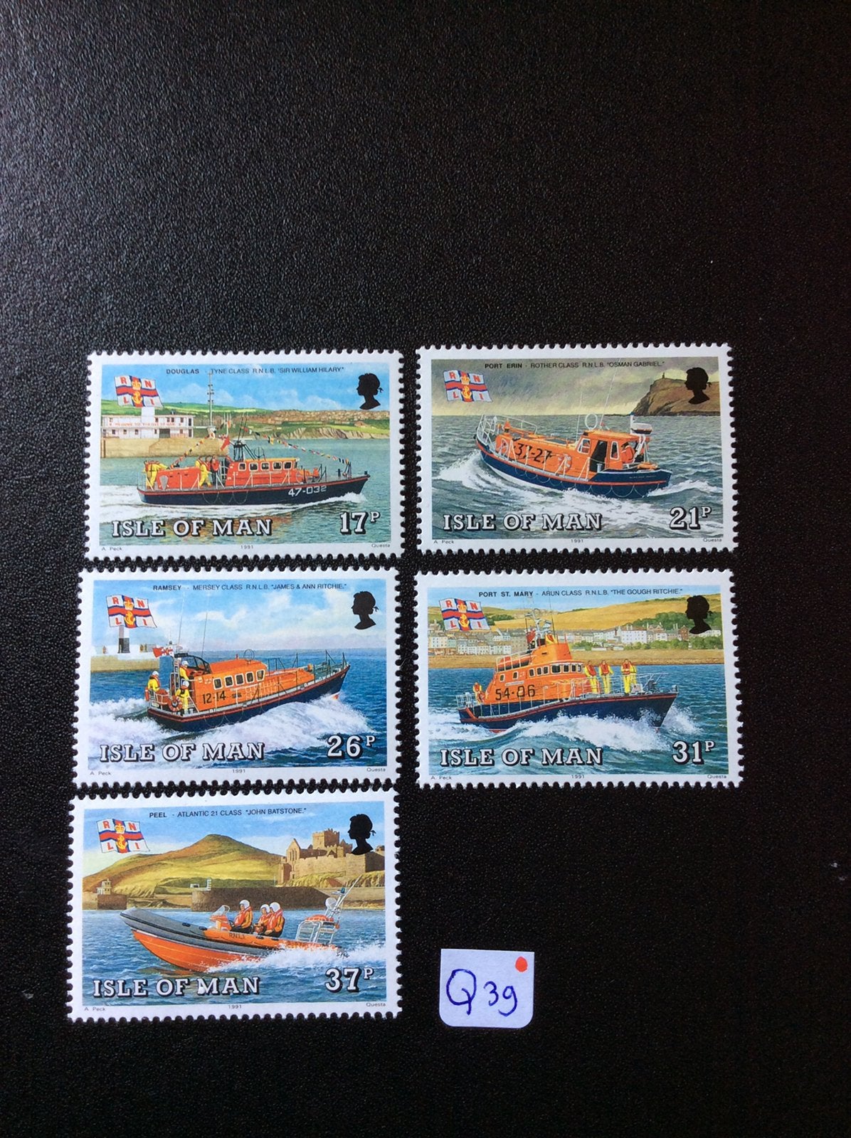 Isle of Man postzegels 1991 pfr Mi 459/63, Ophalen of Verzenden, Postfris