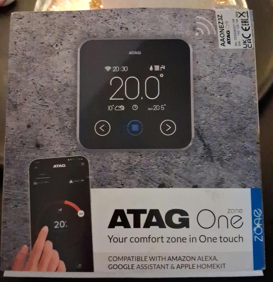 ATAG One zone thermostaat, Ophalen, Nieuw