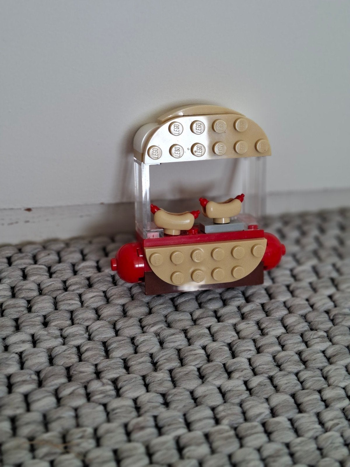 Lego Hotdog Kraampje - Compleet en in goede staat, Ophalen of Verzenden, Zo goed als nieuw, Overige merken