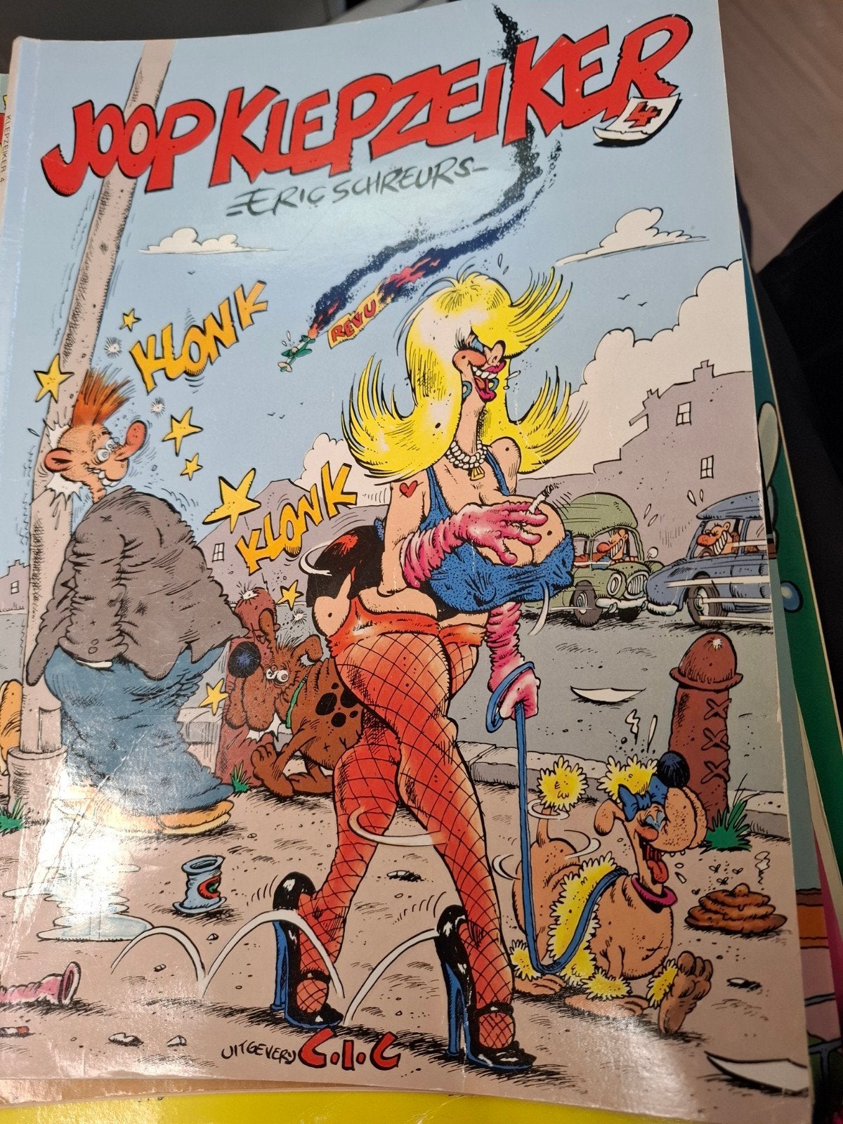 Joop Klepzeiker 4 - Eric Schreurs Stripboek, Ophalen of Verzenden