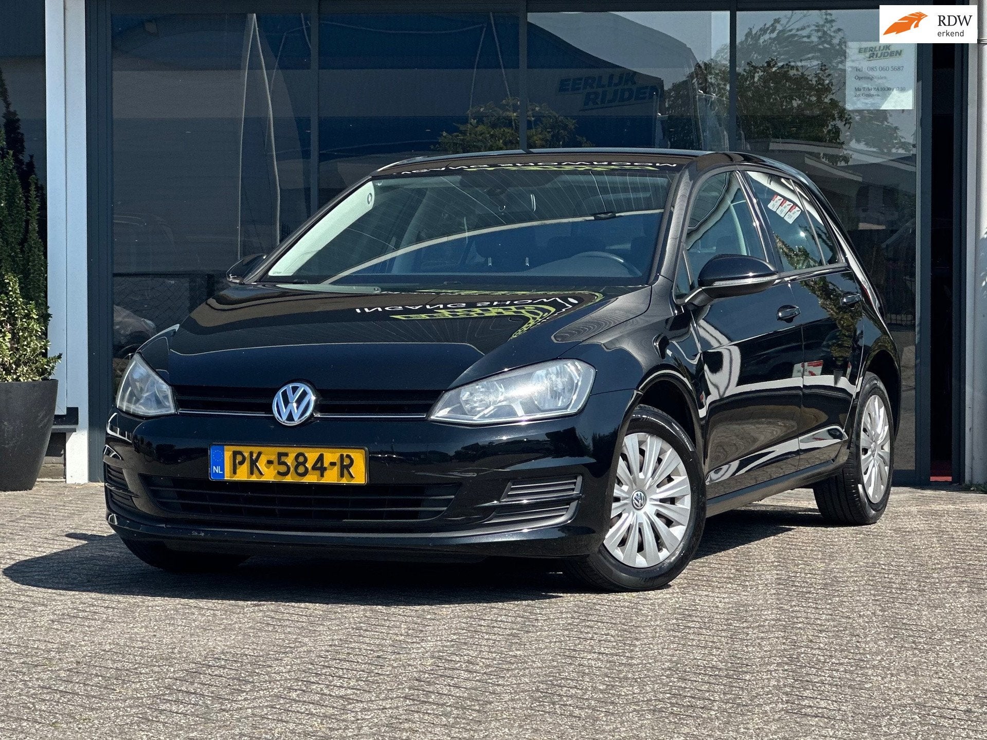 Volkswagen Golf 7 1.2 TSI Trendline Zwart, Voorwielaandrijving, Euro 5, 86 pk, Gebruikt