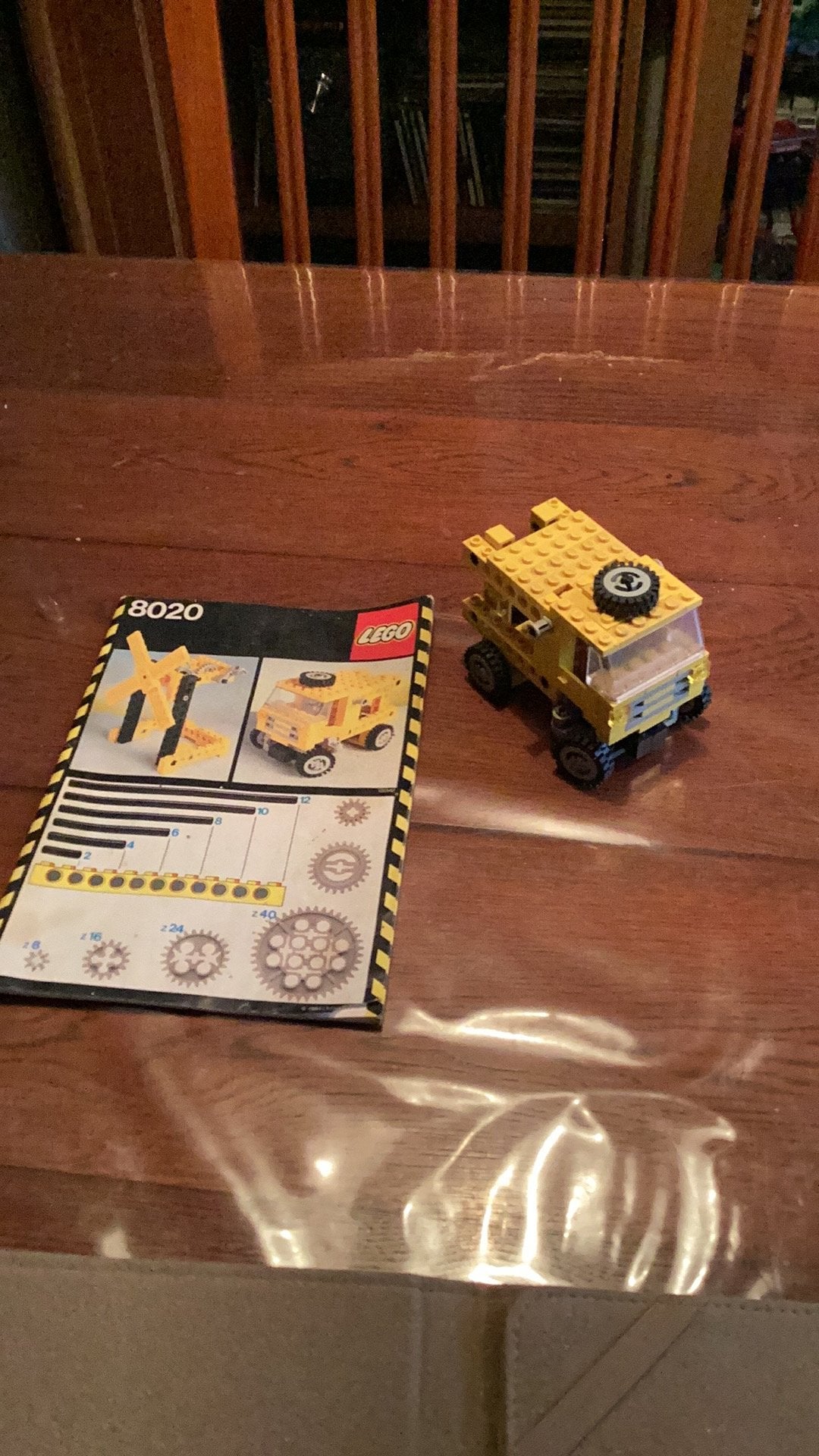 Technic lego set 8020 voertuig, Kinderen en Baby's, Speelgoed | Duplo en Lego, Lego, Compleet, Ophalen of Verzenden, Zo goed als nieuw