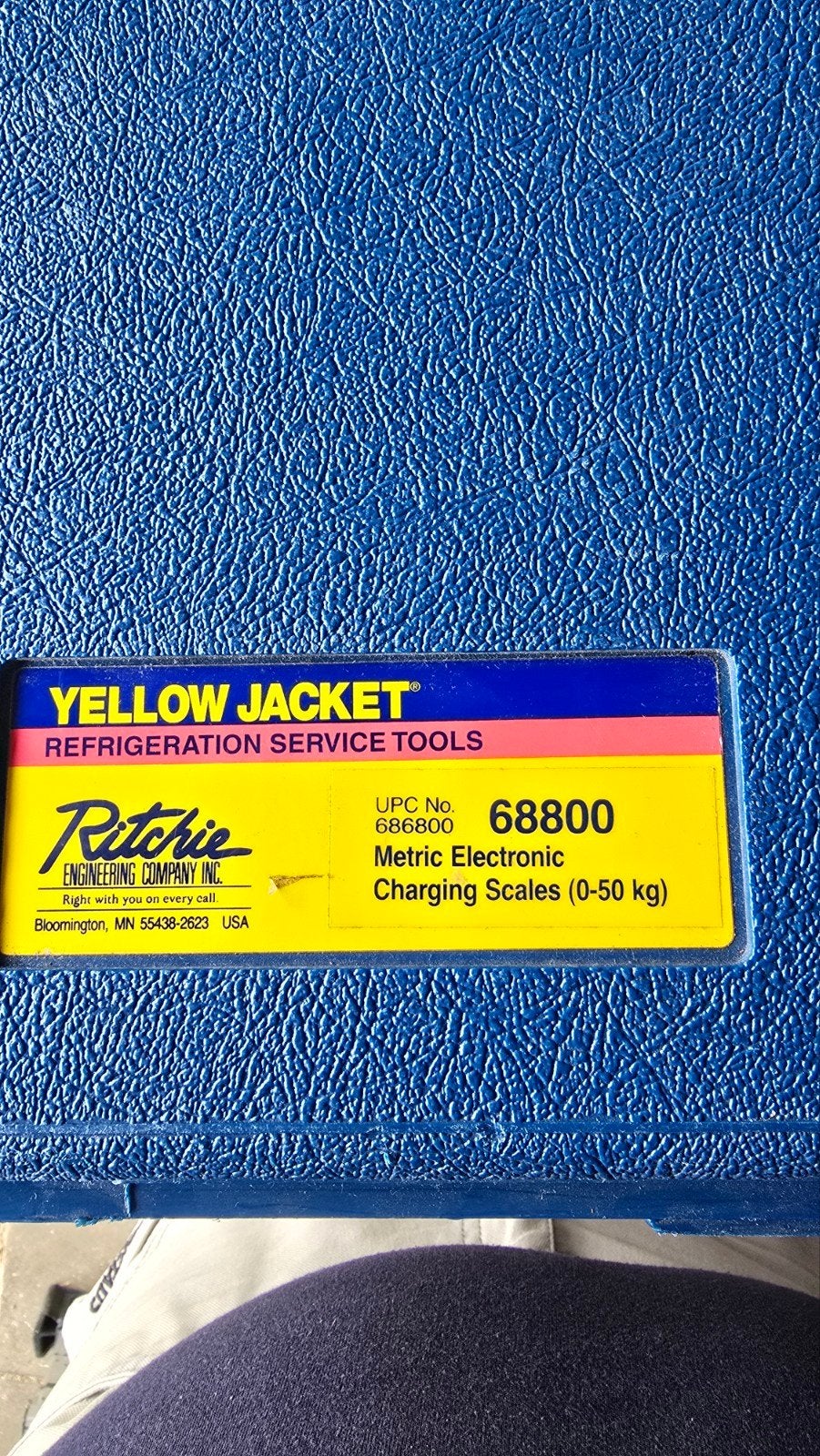 Yellow Jacket Koelmiddel Weegschaal - 0-50 kg, Ophalen, Zo goed als nieuw