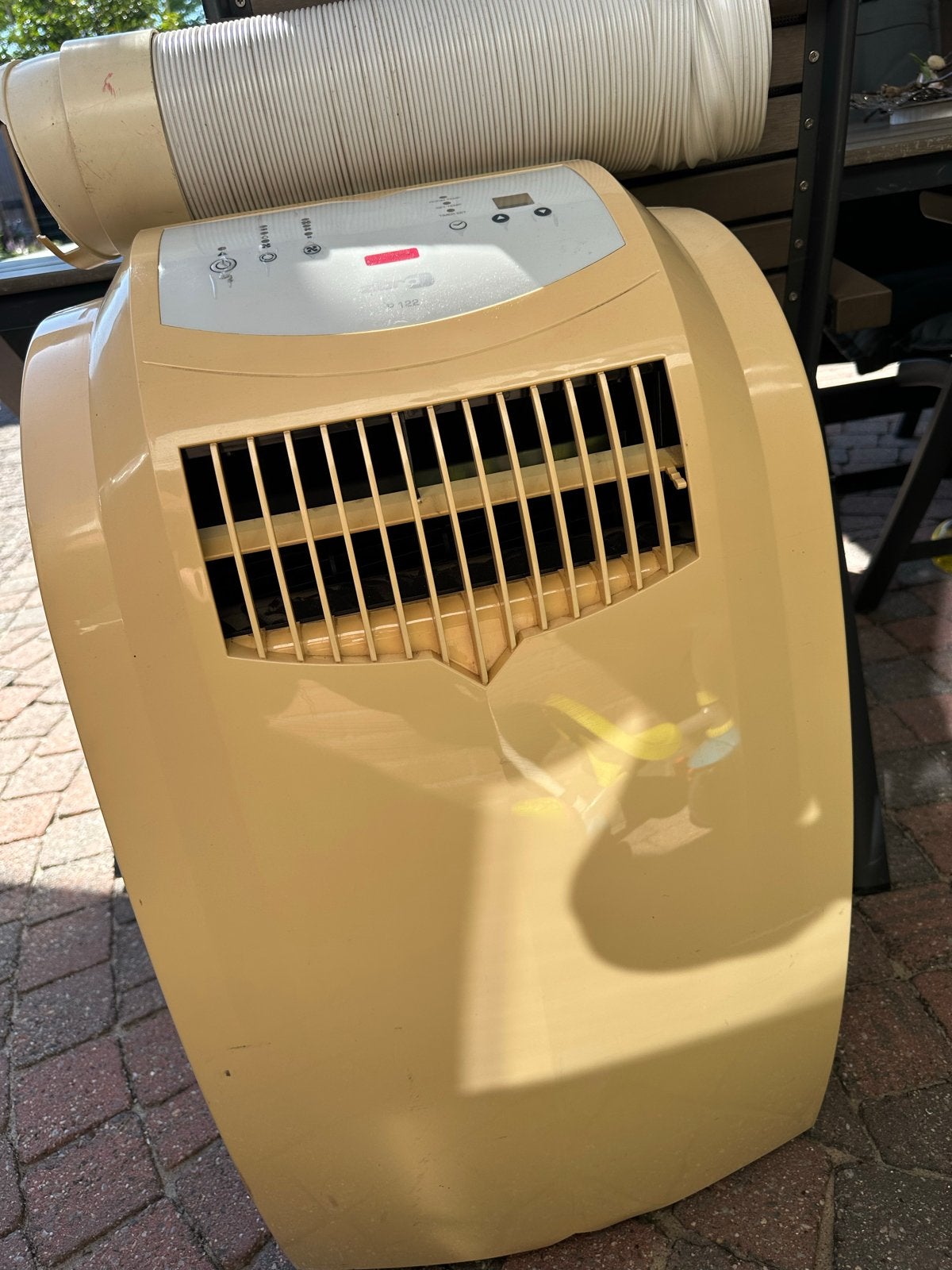 Mobiele airco Delonghi Pinguino PAC T100, Ophalen, Gebruikt, 3 snelheden of meer, Koelen en Ontvochtigen