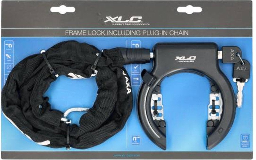AXA XLC Fantomas II Fietsslot Ringslot + Insteekkabel 120cm, Fietsen en Brommers, Ophalen, Kabelslot, Info@accell.nl, Nieuw