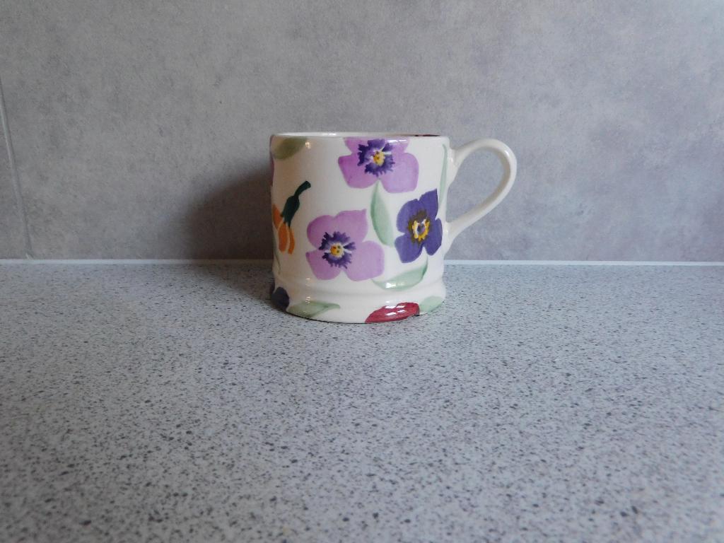 Baby Mug Wallflower Emma Bridgewater, Gebruikt, Ophalen of Verzenden, Overige stijlen, Kop(pen) en/of Schotel(s)