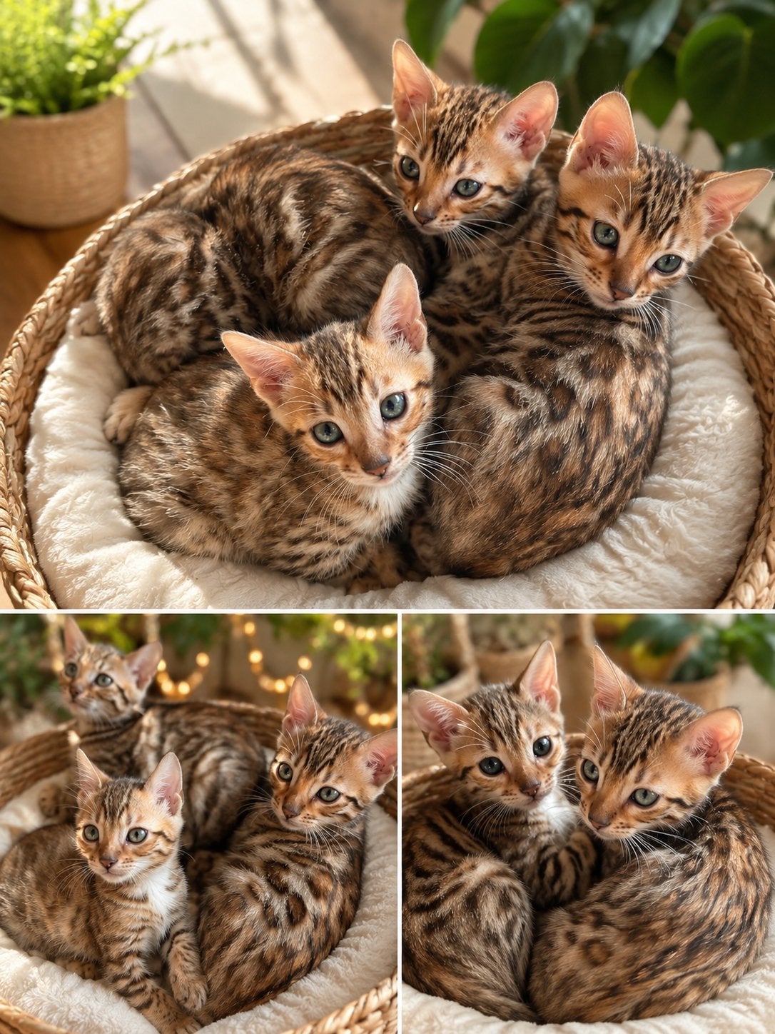 Bengaal kittens, Meerdere dieren