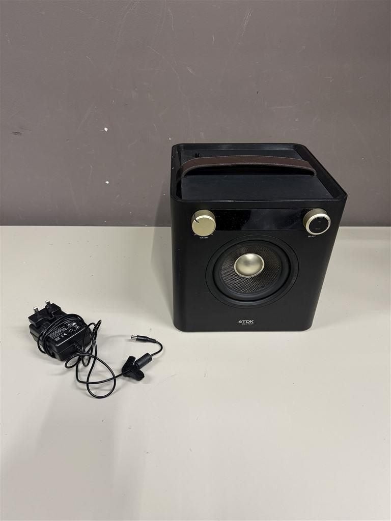 TDK Life on Record Sound Cube Boombox Speaker, Audio, Tv en Foto, Overige merken, Overige typen, Ophalen of Verzenden, Zo goed als nieuw