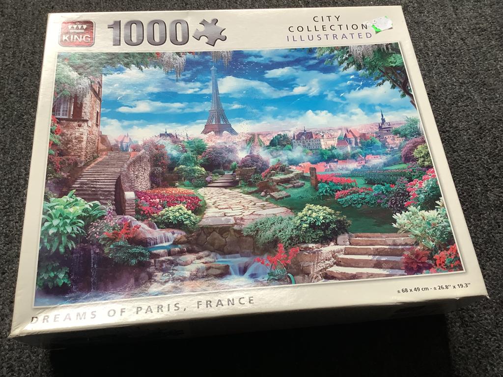 King puzzel 1000 stukjes, Ophalen of Verzenden, Zo goed als nieuw, Interieur en Design