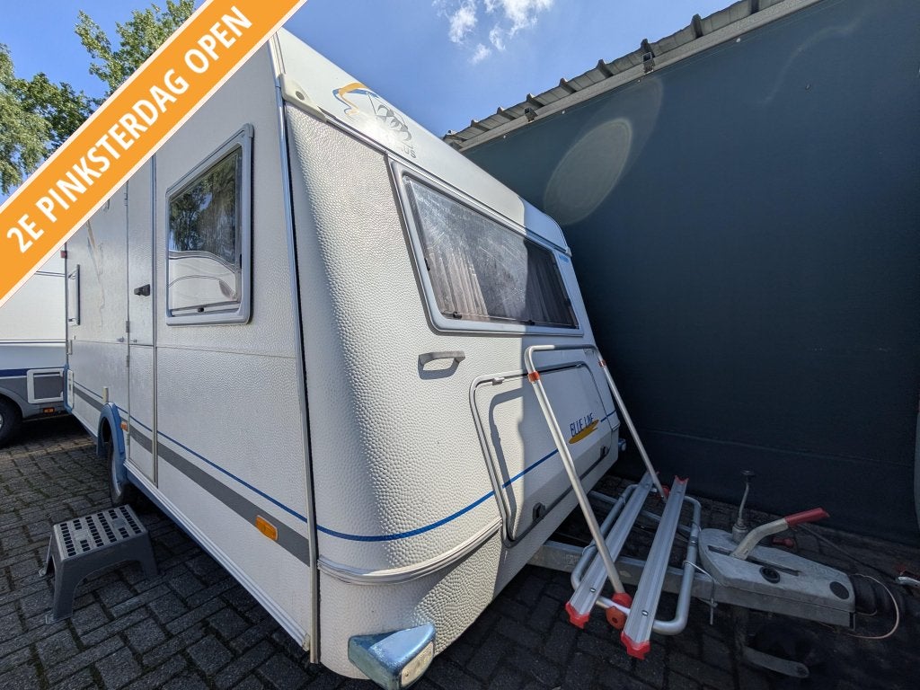 Knaus Blue line +zakluifel +zijkanten +voorkant, Caravans en Kamperen, Caravans, Rondzit, Bedrijf, 750 - 1000 kg, Overige typen