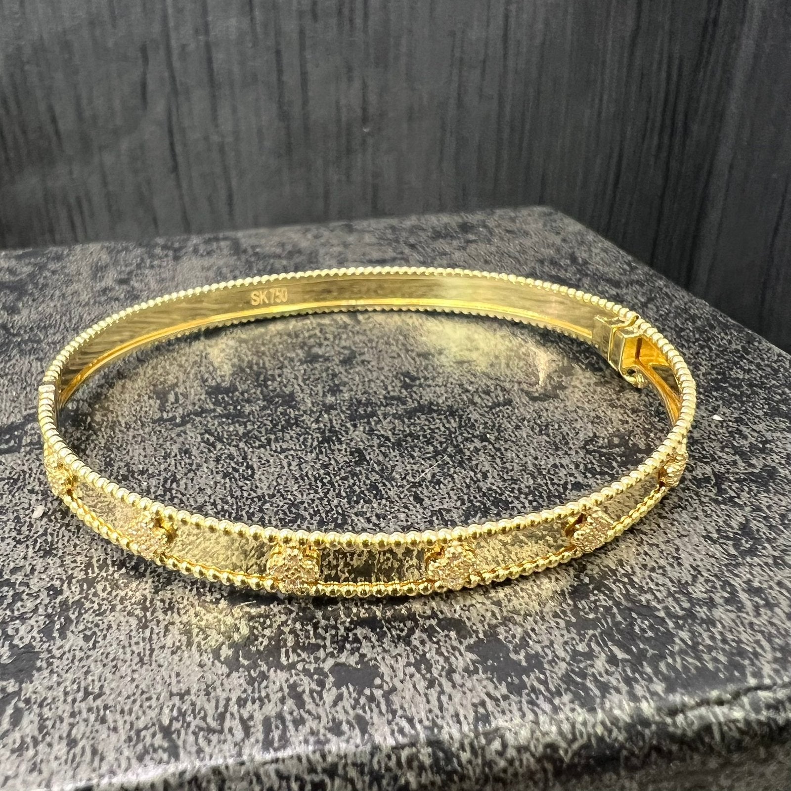18 karaat gouden armband prachtig model, Ophalen of Verzenden, Nieuw, Goud