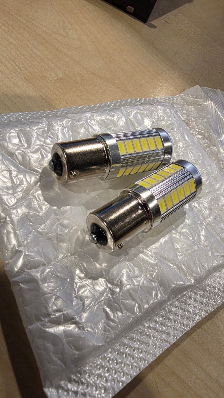 BAY15D 1157 LED Lampen - 33SMD Wit 12V, nieuw, Ophalen of Verzenden