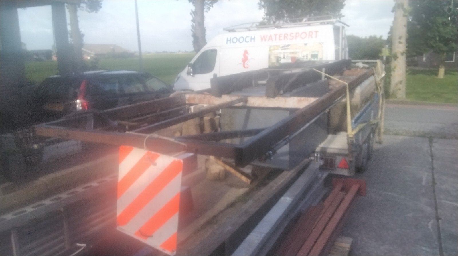 Drijvende bootlift, Ophalen of Verzenden