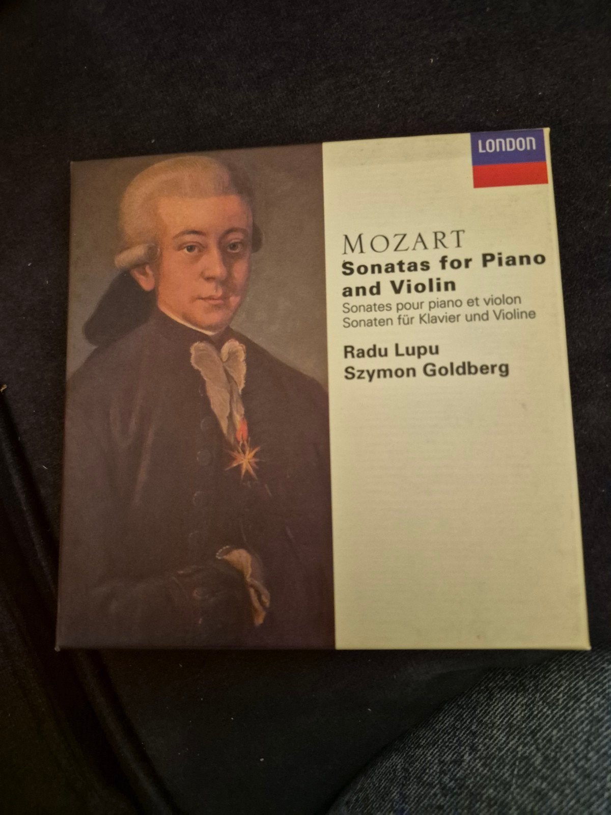 Mozart Sonates voor Piano en Viool - Radu Lupu, Szymon Goldb, Cd's en Dvd's, Inclusief boekje, Kamermuziek, Boxset, Mozart